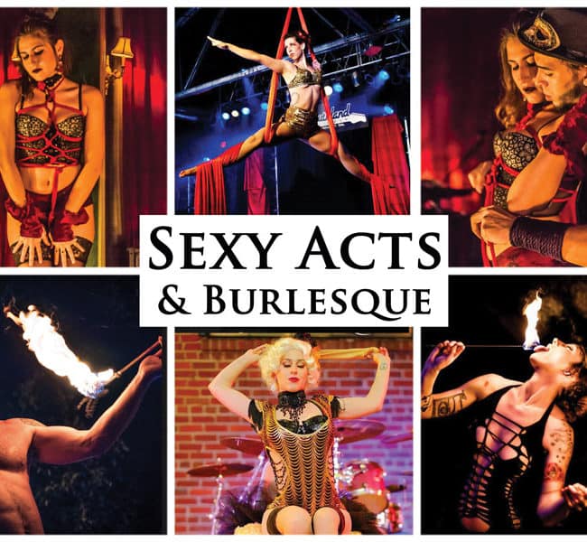 Acts, Feature Image, Sexy Acts Burlesque, Imagine Circus