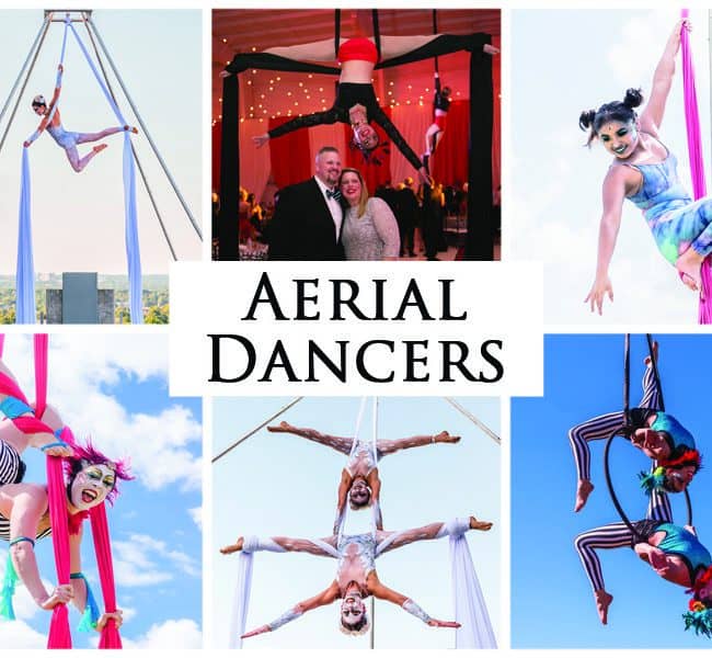 Aerial Dancers | Imagine Circus Performers | Event Entertainment