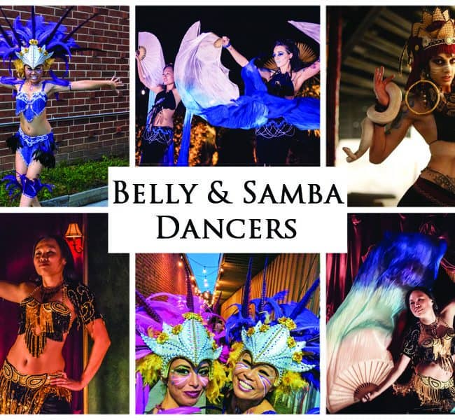 Belly Dancers & Samba Dancers | Imagine Circus Performers | Event Entertainment