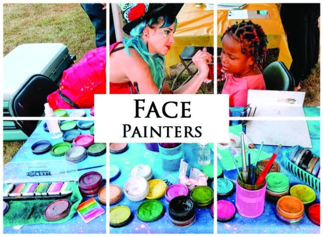 Face Painters | Imagine Circus Performers | Event Entertainment