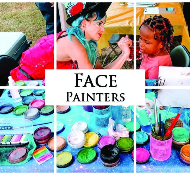 Face Painters | Imagine Circus Performers | Event Entertainment