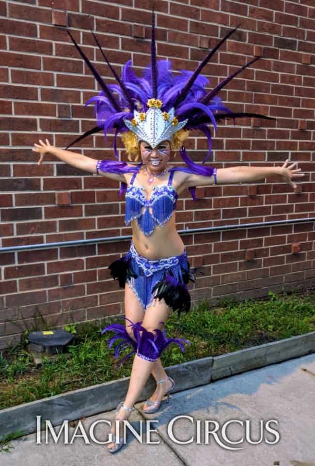 Carnival, Samba Dancer, Imagine Circus, Performer, Asyia