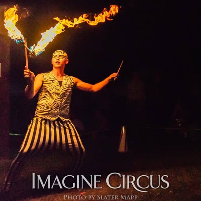 Fire Dancer, Fire Show, Adam, Floyd Fest, Music Festival, Imagine Circus, Performer, Photo by Slater Mapp