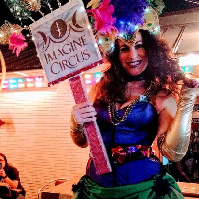 Mardi Gras | Stilt Walkers | Circus Performers | Imagine Circus | Durham, NC