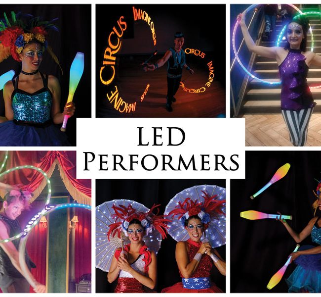 LED Performers, Imagine Circus