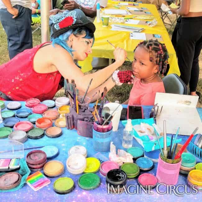 Face Painting, Family-Friendly, Molly, Imagine Circus, Performer