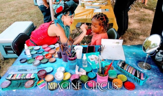 Face Painting, Family-Friendly, Molly, Imagine Circus, Performer