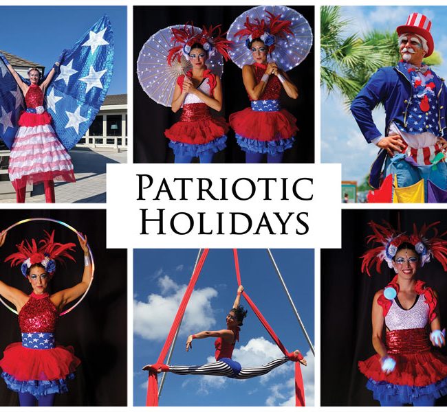 Patriotic Holidays, Fourth of July, Imagine Circus
