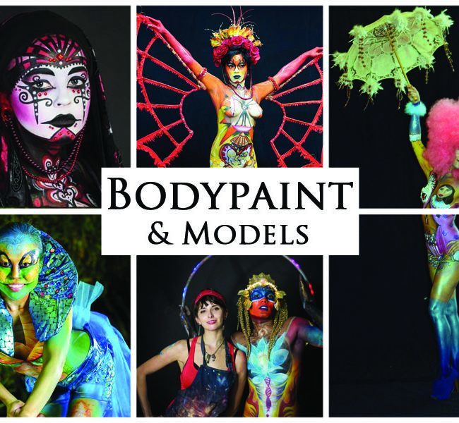 Body Painting & Models | Acts | Imagine Circus | Cirque | Raleigh, NC