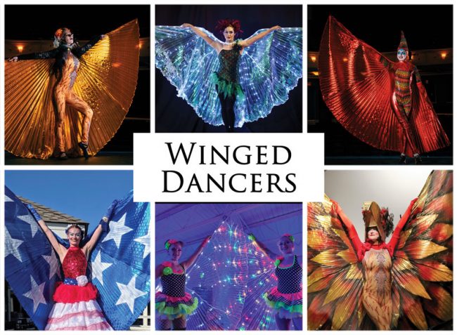 Winged Dancers, Imagine Circus Entertainment