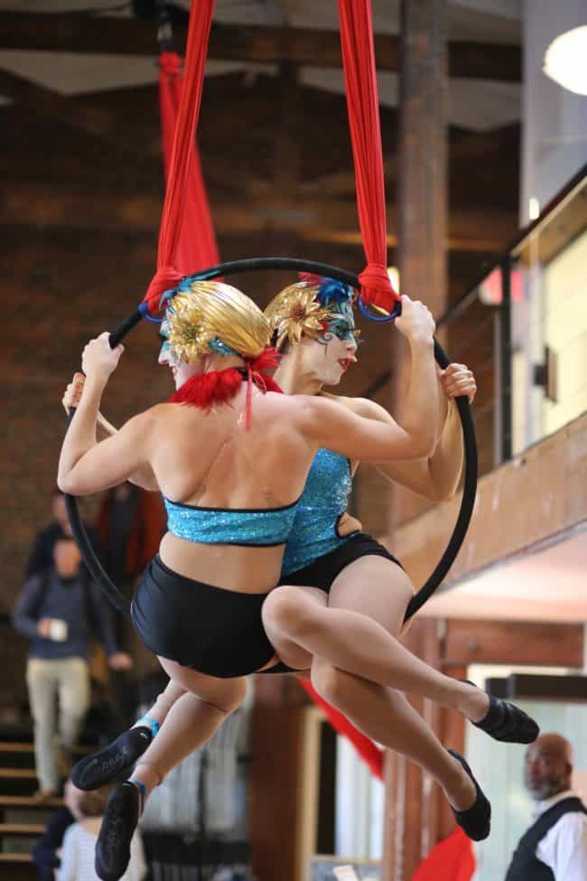 Aerial Duo | Lyra | Aerial Hoop | Modern Cirque | Katie & Liz Bliss | Imagine Circus | Raleigh, NC