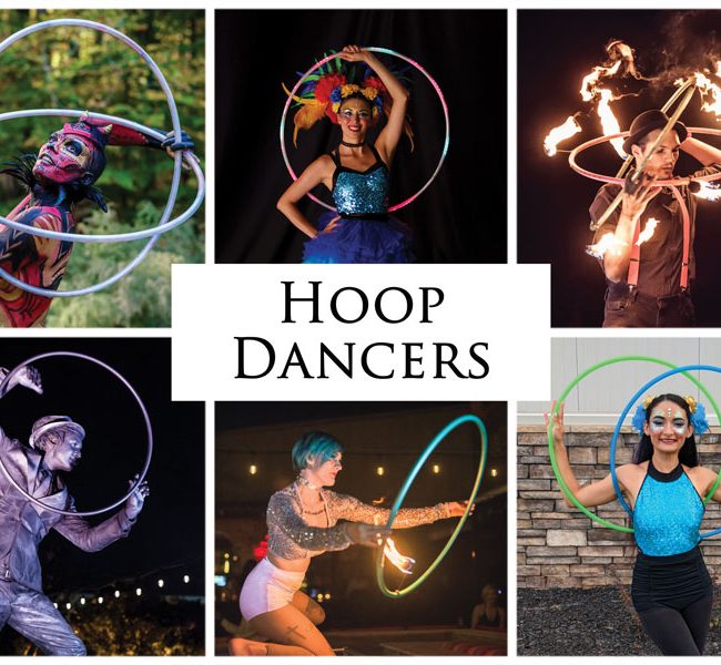 Hoop Dancers, Imagine Circus Performers