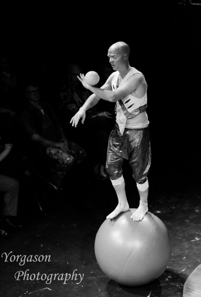 Adam | Light Pours In | Rolling Globe | Juggler | Contact Juggling | Imagine Circus | Cirque | Raleigh, NC