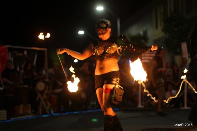 Irene | Steam Punk | Victorian | Fire Performer | Fire Poi | Imagine Circus | Cirque | Raleigh, NC