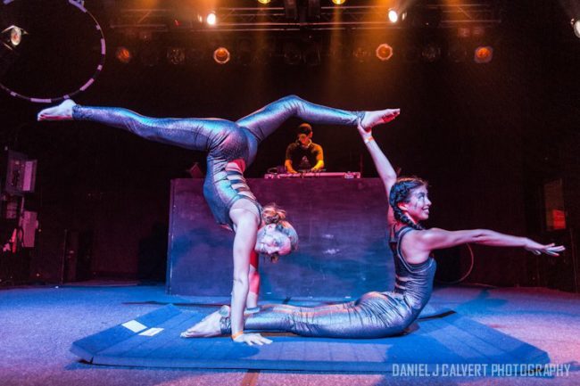 Katie | Kaci | Metallic | Acrobatic Performance | Partner Acro | Duo | Imagine Circus | Cirque | Raleigh, NC