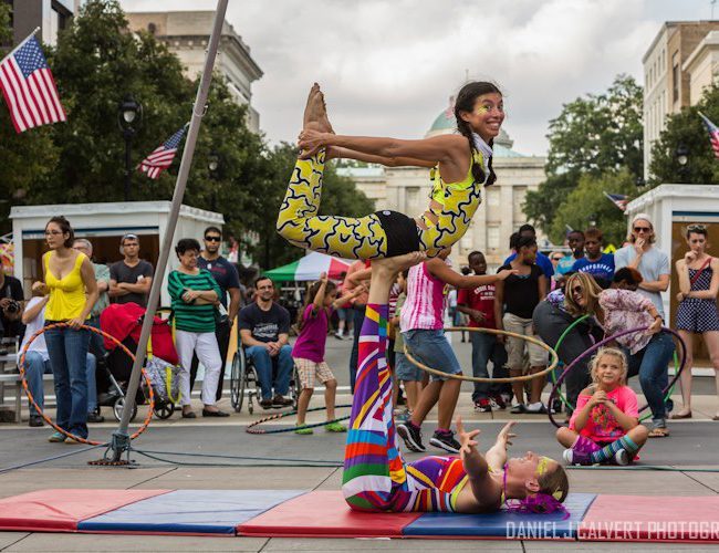 Acrobatic Performance | Partner Acro | Duo | Imagine Circus | Cirque | Raleigh, NC