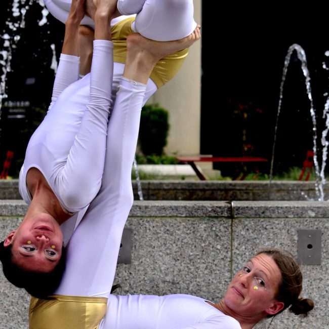 Katie | Kaci | Acrobatic Performance | Partner Acro | Duo | Imagine Circus | Cirque | Raleigh, NC