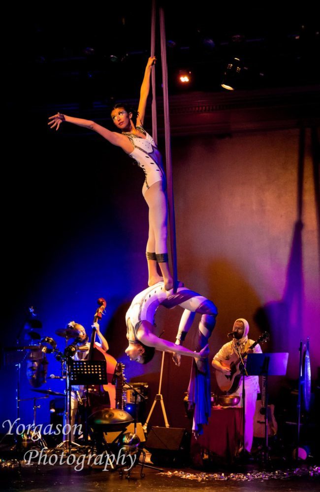 Light Pours In | Aerial Performance | Partner Silks | Duo | Imagine Circus | Cirque | Raleigh, NC