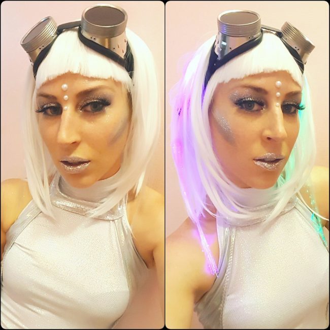 Adrenaline | Steam Punk | Metallic | Futuristic | White Party | LED | Imagine Circus | Cirque | Raleigh, NC