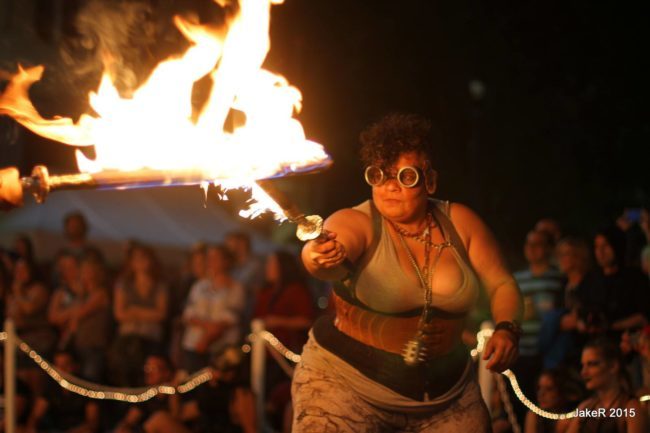 Gatita | Steam Punk | Fire Performer | Sword | Imagine Circus | Cirque | Raleigh, NC