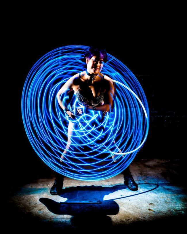 Memory | Hoop Dancer | Hula Hooper | LED Flow | Performer | Imagine Circus | Cirque | Raleigh, NC