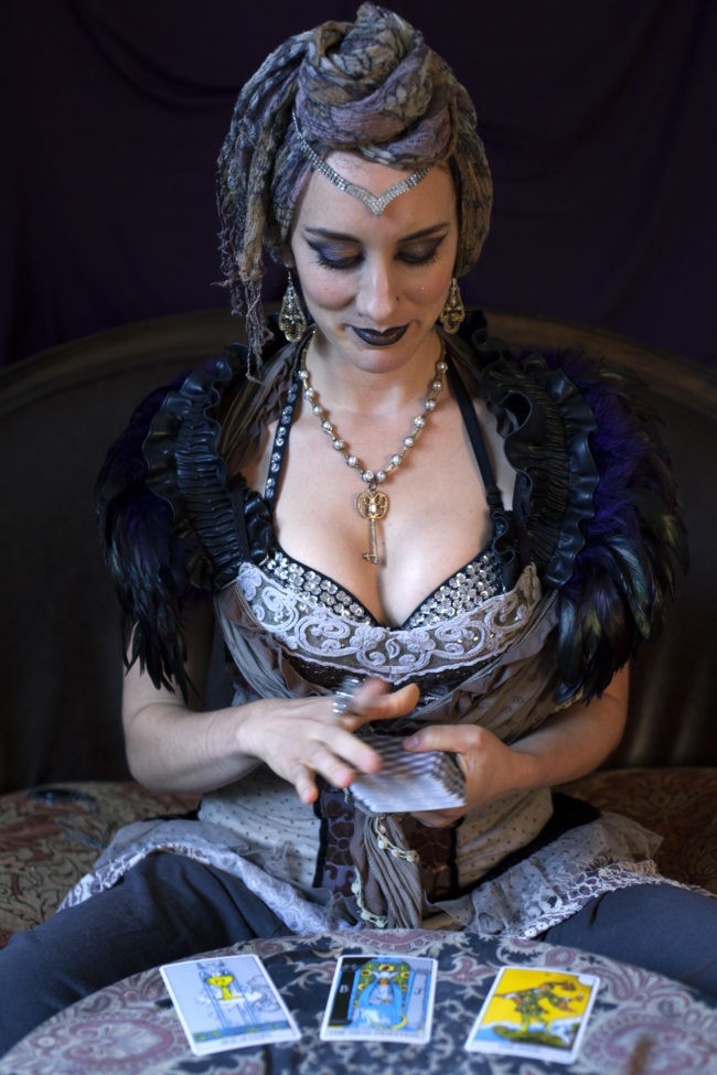 Toni | Tarot Card Reader | Fortune Teller | Headshot | Performer | Imagine Circus | Cirque | Raleigh, NC