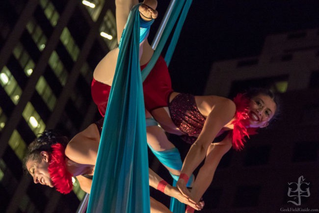 Kaci | Roaring 20s | Speakeasy | Aerial Performance | Partner Silks | Performers | Imagine Circus | Cirque | Raleigh, NC