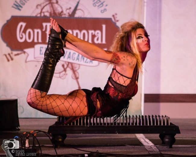 Lacy | Side Show | Bed of Nails | Performer | Imagine Circus | Cirque | Raleigh, NC