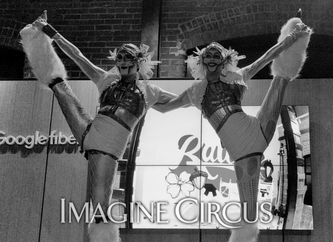 Acrobats, Partner Acrobatics, Acro Duo, Katie, Kaci, Imagine Circus