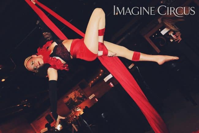 Aerial Silks, Aerial Dancer, Katie, Imagine Circus, Ted Lewis Photography