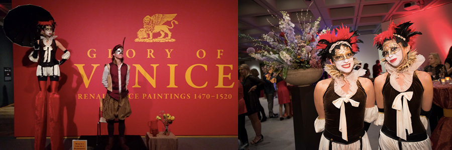 Glory of Venice Art Exhibit Gala | Blog Feature Image | Imagine Circus Events