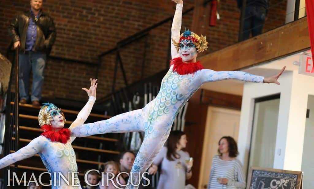 Partner Acrobat Duo | Performers | Kaci & Katie | Imagine Circus | Photo by Kaili Ingram