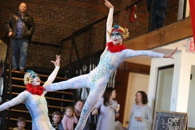 Modern Cirque Acro Duo Performers | Katie & Kaci | Imagine Circus | Raleigh, NC