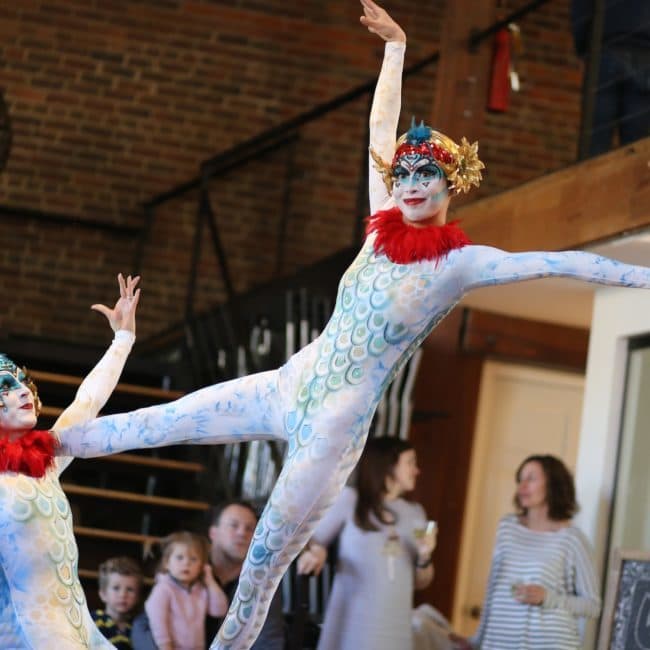 Modern Cirque Acro Duo Performers | Katie & Kaci | Imagine Circus | Raleigh, NC