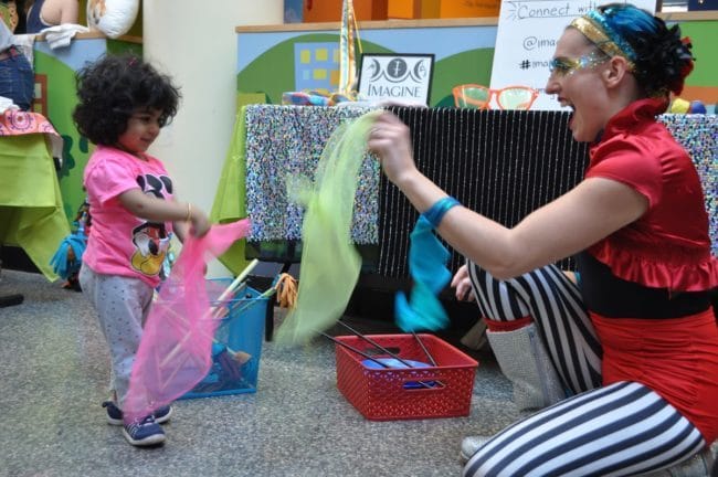 Kids Circus Demo at Marbles Museum | Imagine Circus | Raleigh, NC