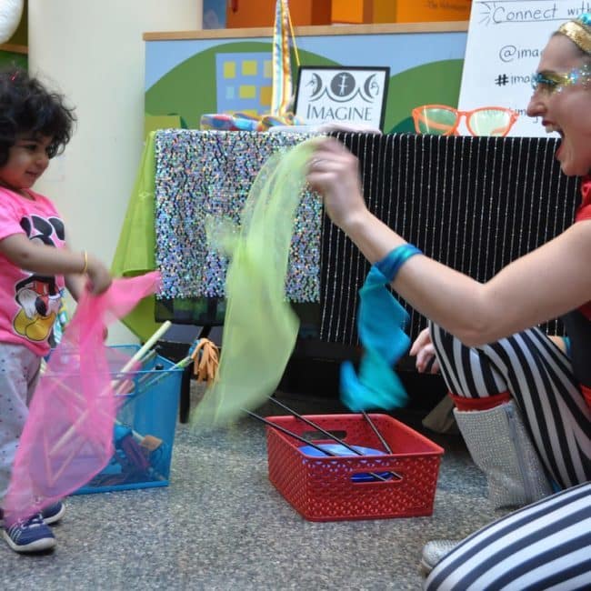 Kids Circus Demo at Marbles Museum | Imagine Circus | Raleigh, NC