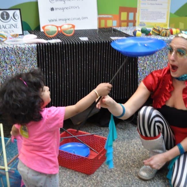 Kids Circus Demo at Marbles Museum | Imagine Circus | Raleigh, NC