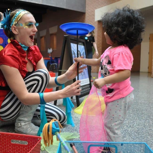 Kids Circus Demo at Marbles Museum | Imagine Circus | Raleigh, NC