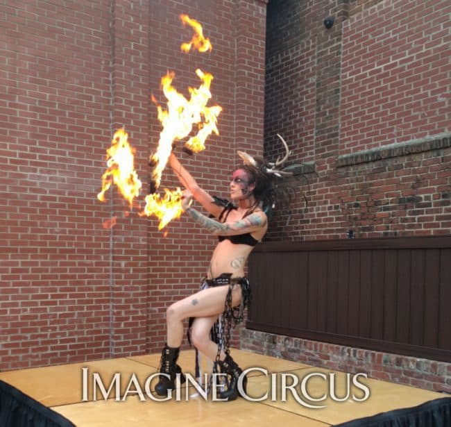 Fire Dancer, Sexy Performer, Tik Tok, Imagine Circus