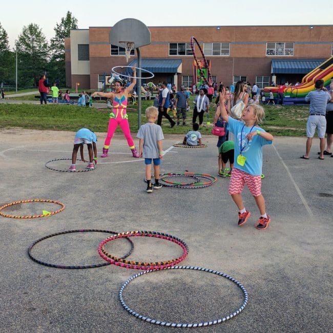 Hoop Jam and Circus Show at Elementary School | Imagine Circus | Raleigh, NC