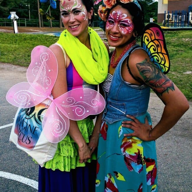 Face Painting and Fairy Hair | Mindy & Alexa | Imagine Circus | Raleigh, NC