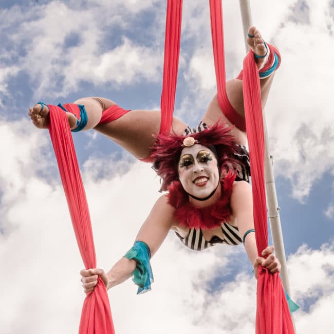 Aerial Silks | Cirque Aerialist | Liz Bliss | Imagine Circus | Raleigh, NC