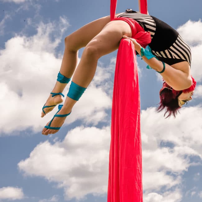 Aerial Silks | Cirque Aerialist | Liz Bliss | Imagine Circus | Raleigh, NC