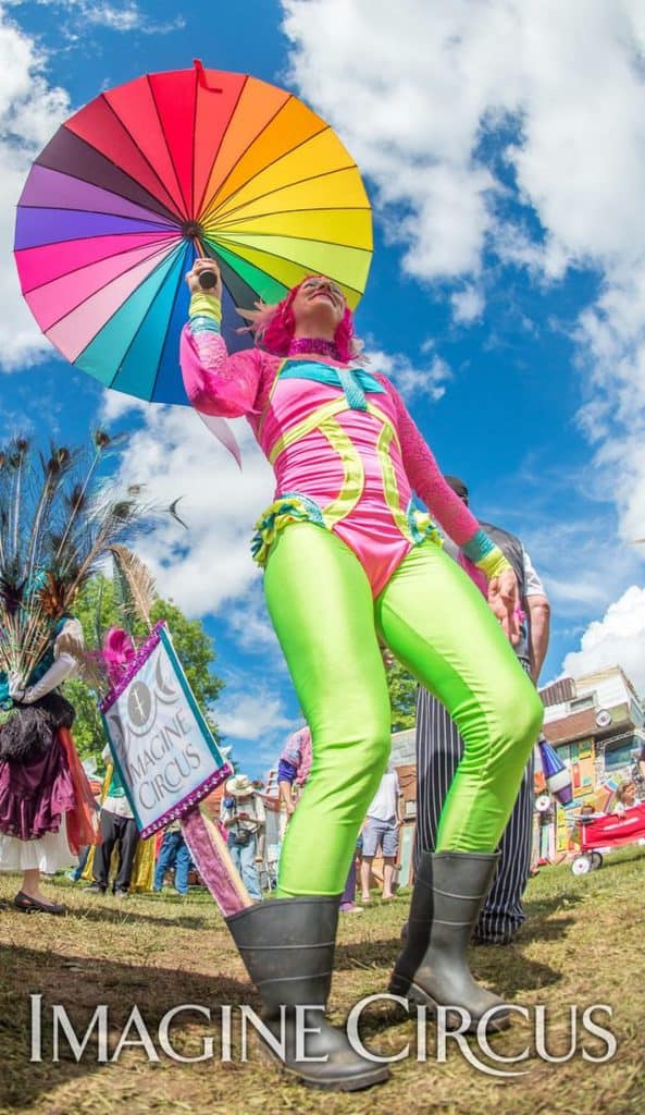 Festival, Parade, Performer, Katie, Imagine Circus