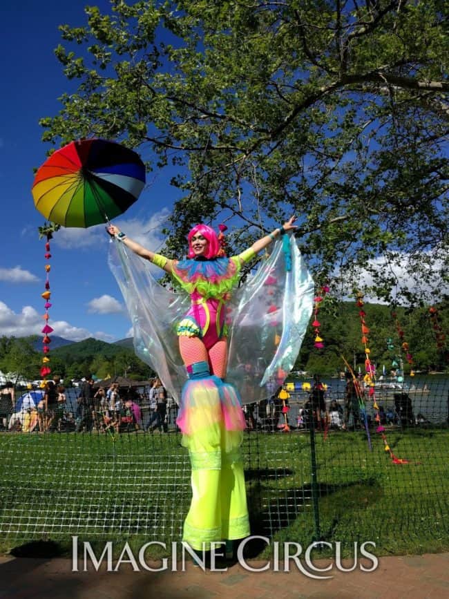 Stilt Walker, Festival, Parade, Performer, Mindy, Imagine Circus