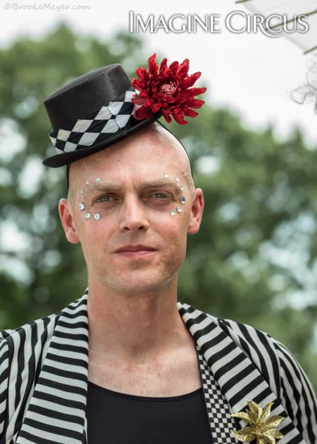 Stilt Walker, Street Festivals, Performers, Adam, Cary, NC, Imagine Circus, Photo by Brooke Meyers