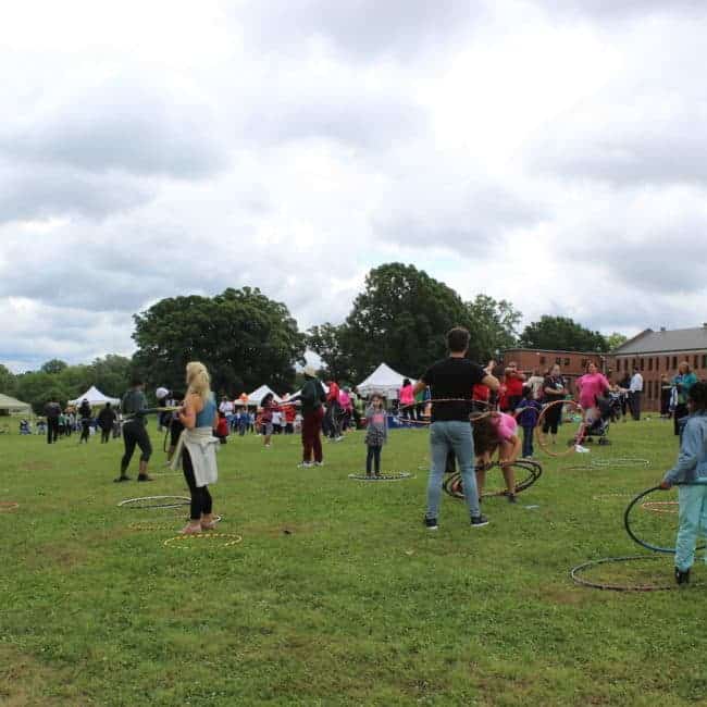 Hoop Jam at NAMI Walks Festival | Imagine Circus | Raleigh, NC