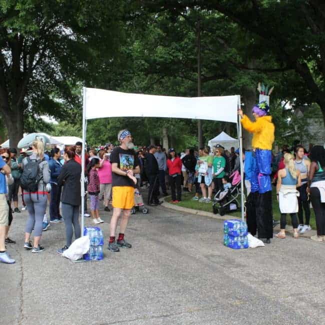 Stilt Walker at NAMI Walks Festival | Liz Bliss | Imagine Circus | Raleigh, NC