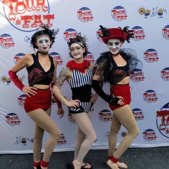 Imagine Circus Performers at Tour de Fat in Charlotte, NC | Kaci, Brittany, & Katie