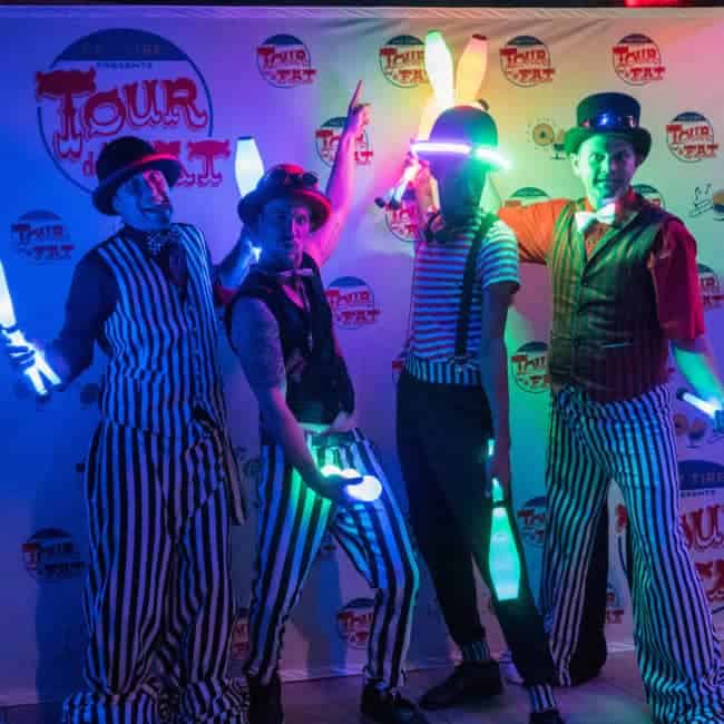 LED Jugglers at New Belgium Brewery's Tour de Fat Music Festival | Imagine Circus Performers | Mikhel, Brad, Ian, & Fred | St. Petersburg, FL